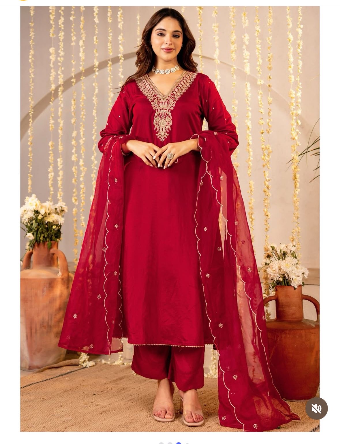 Roman Silk Suit Set